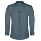 Dark Green Tweed Germen Bavarian Trachten Jacket Back
