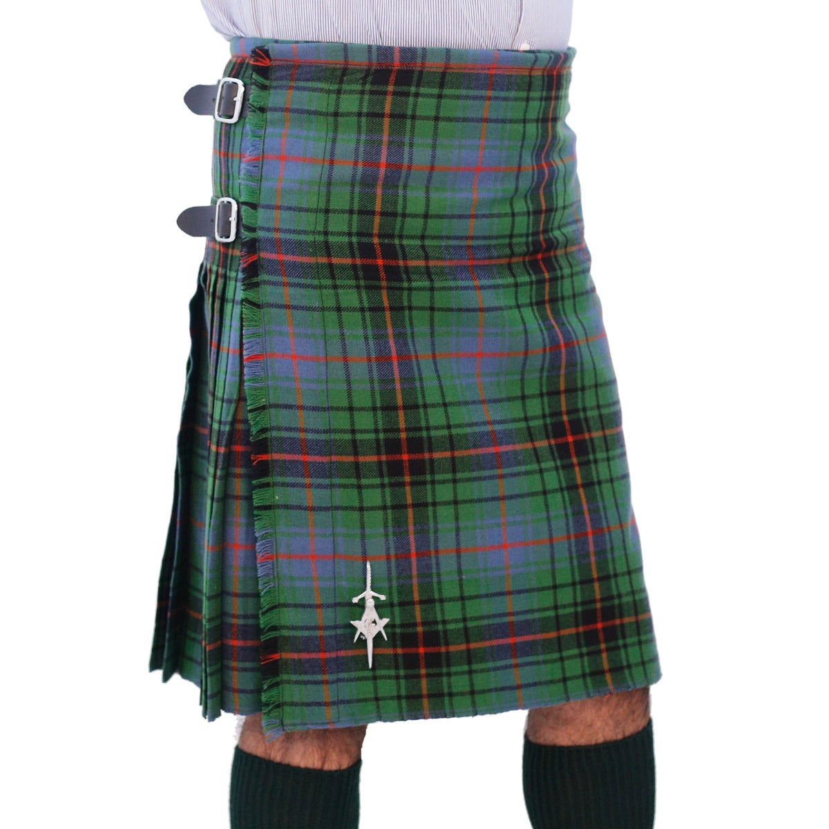Davidson Ancient Tartan Kilt Right