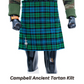 Deal Campbell Ancient Tartan Kilt
