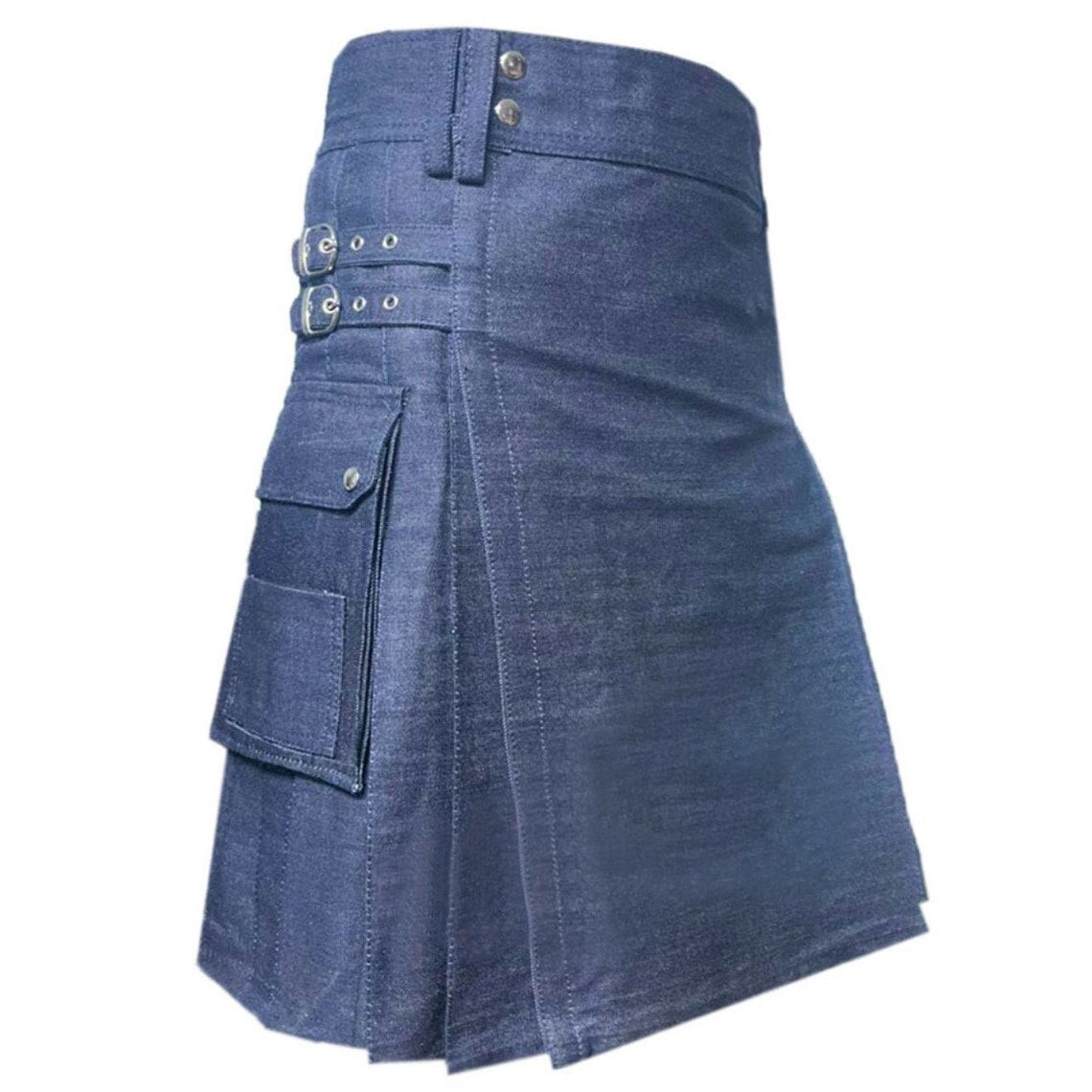 Denim Fashion Kilt