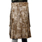 Desert Camo Detachable Pocket Kilt Back