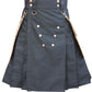 Detachable Pockets Utility Kilt