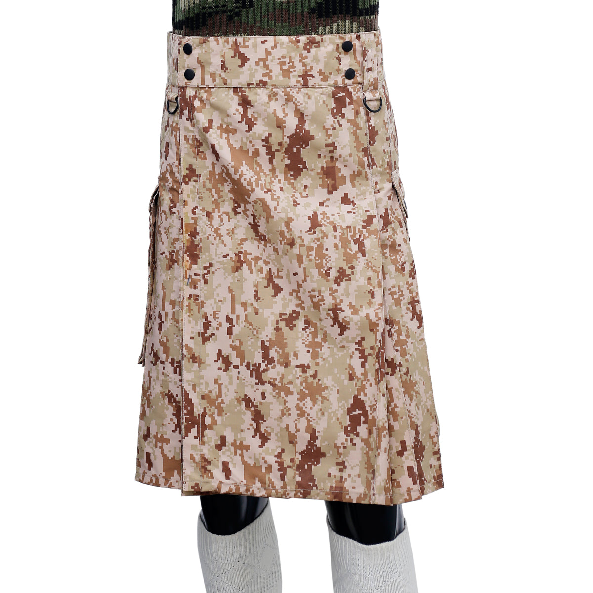 Digital Dessert Camo Kilt Front