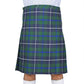 Douglas Green Modern Clan Tartan Kilt Front