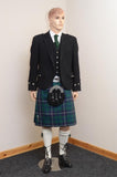 Douglas Green Modern Tartan Argyll Jacket Kilt Outfit