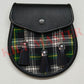 Dress Gordon Tartan Sporran Front