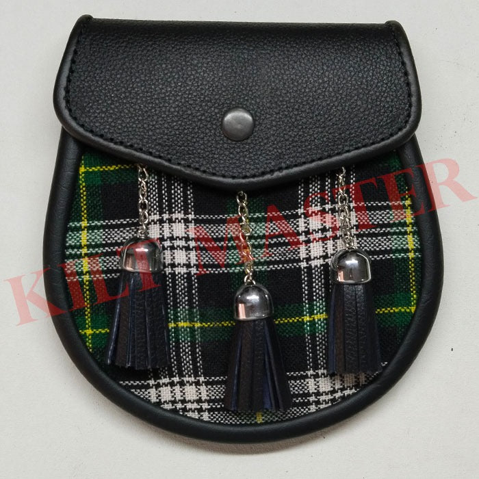 Dress Gordon Tartan Sporran Front