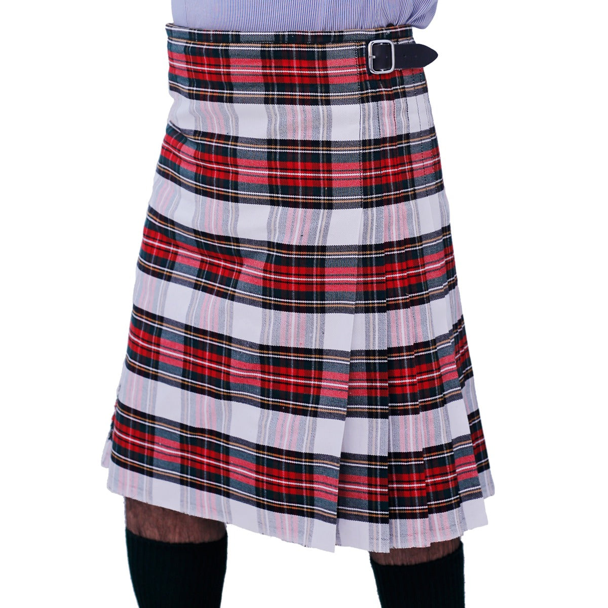 Dress Stewart Poly Viscose Kilt Left