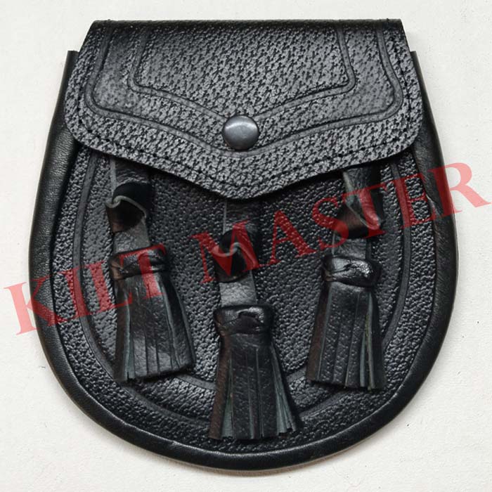 Embossed Leather Sporran
