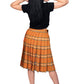 Espana Spanish Tartan Skirt Back