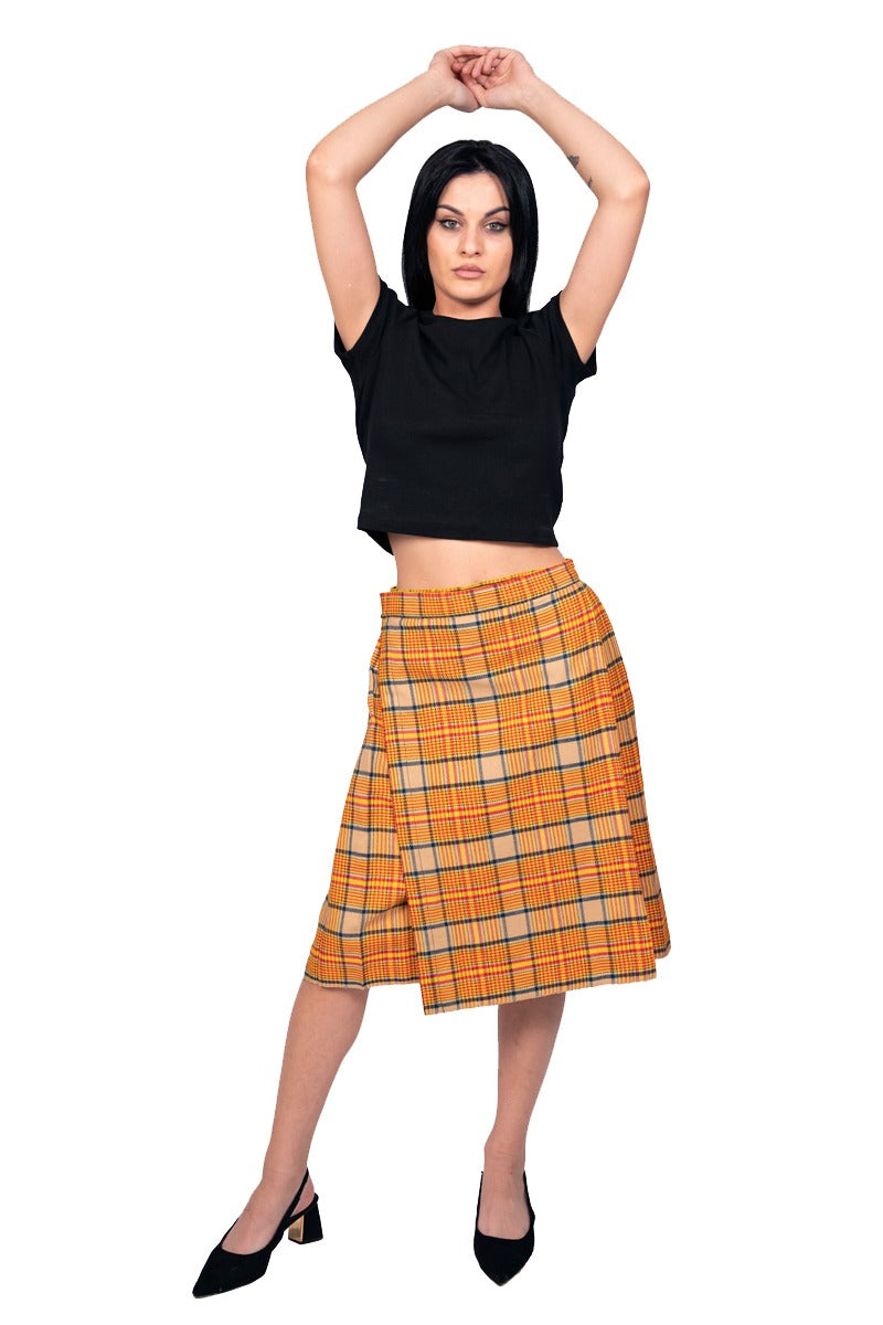 Espana Spanish Tartan Skirt Main