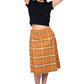 Espana Spanish Tartan Skirt Front