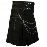 Gothic Fashion Utility Kilt