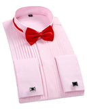 Formal Dress Wedding Shirt Pink