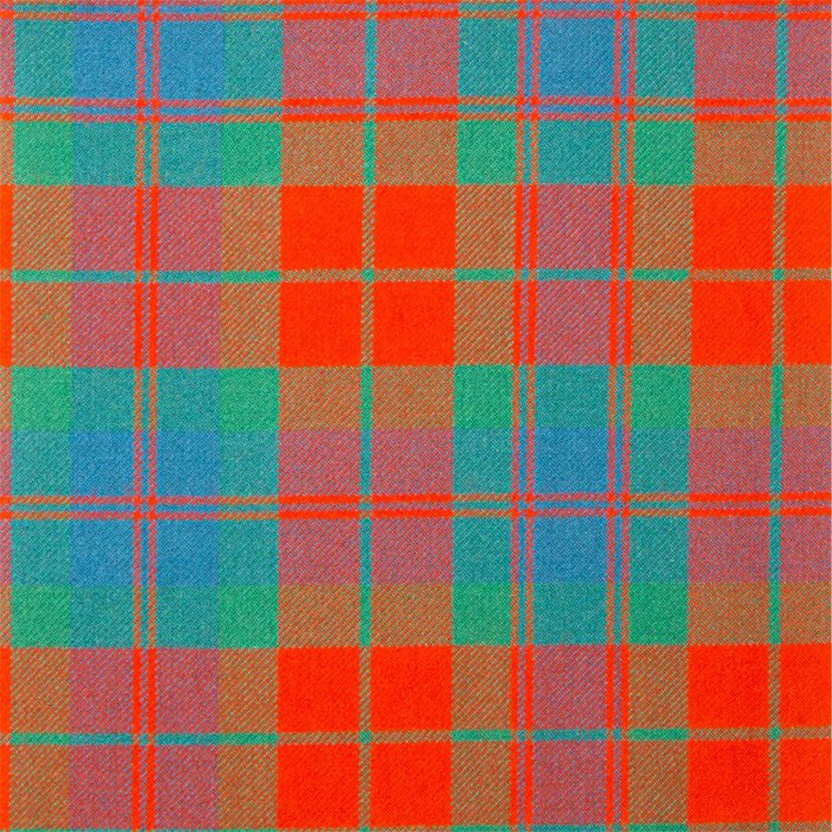 Fraser Clan Ancient Tartan Swatch