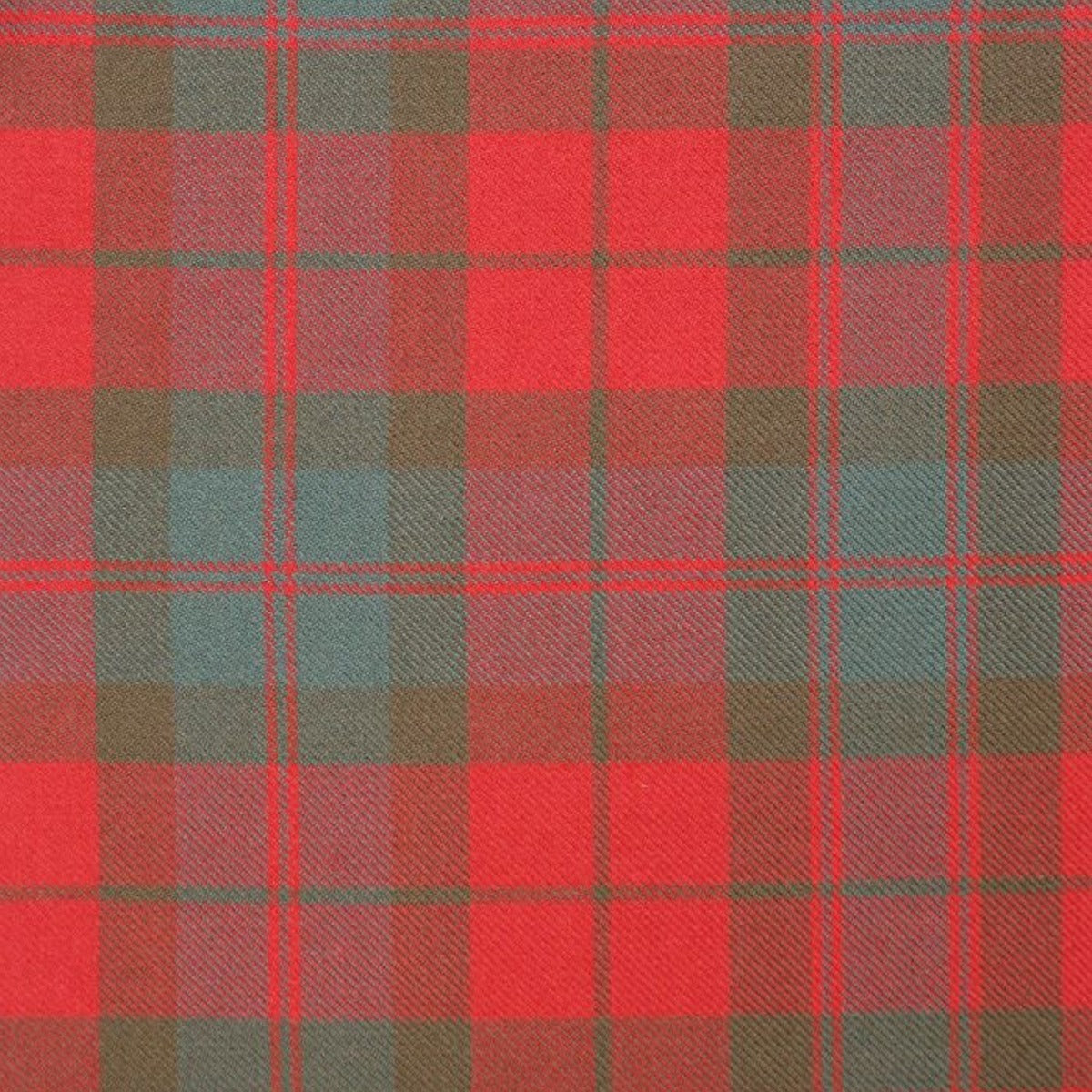 Fraser Clan Weathered Tartan Swatch