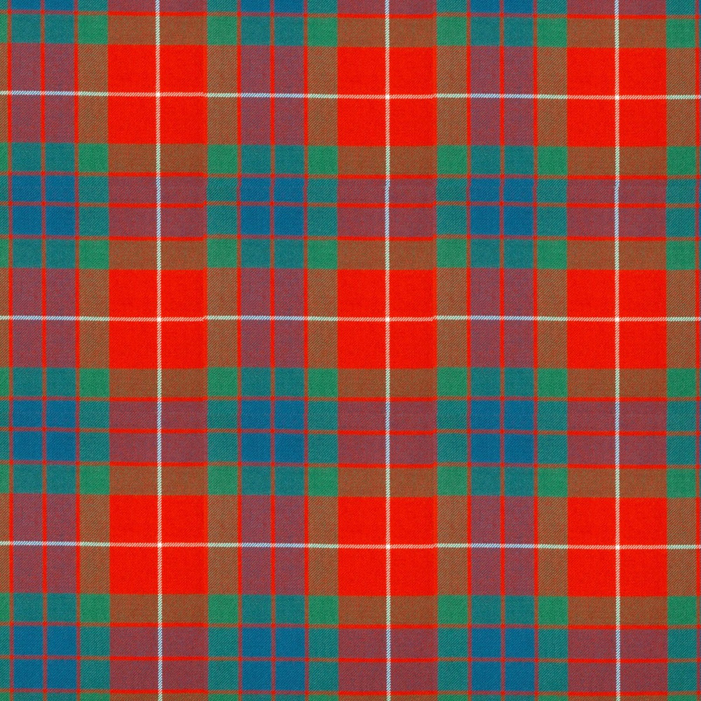 Fraser Red Ancient Tartan Swatch