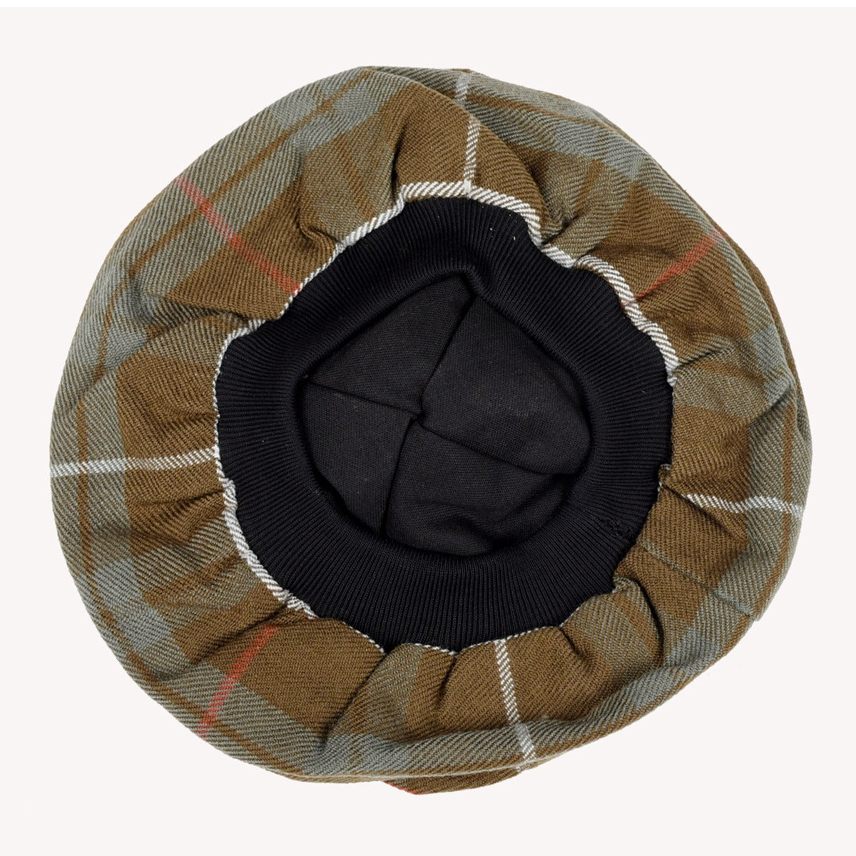 Fraser Weathered Tartan Tammy Hat Back