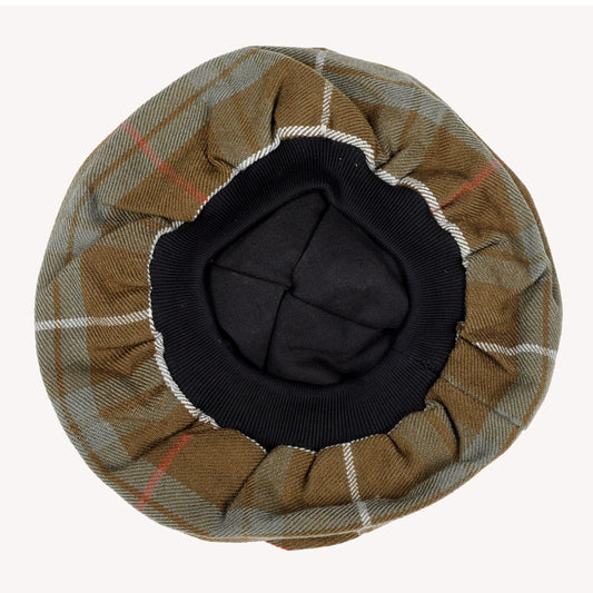 Fraser Weathered Tartan Tammy Hat Back