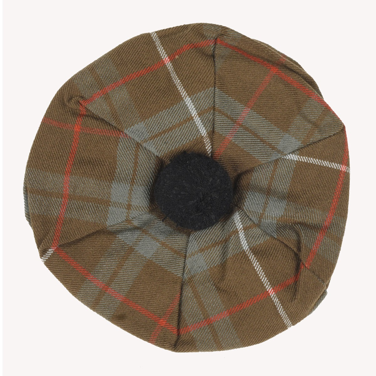 Fraser Weathered Tartan Tammy Hat Front