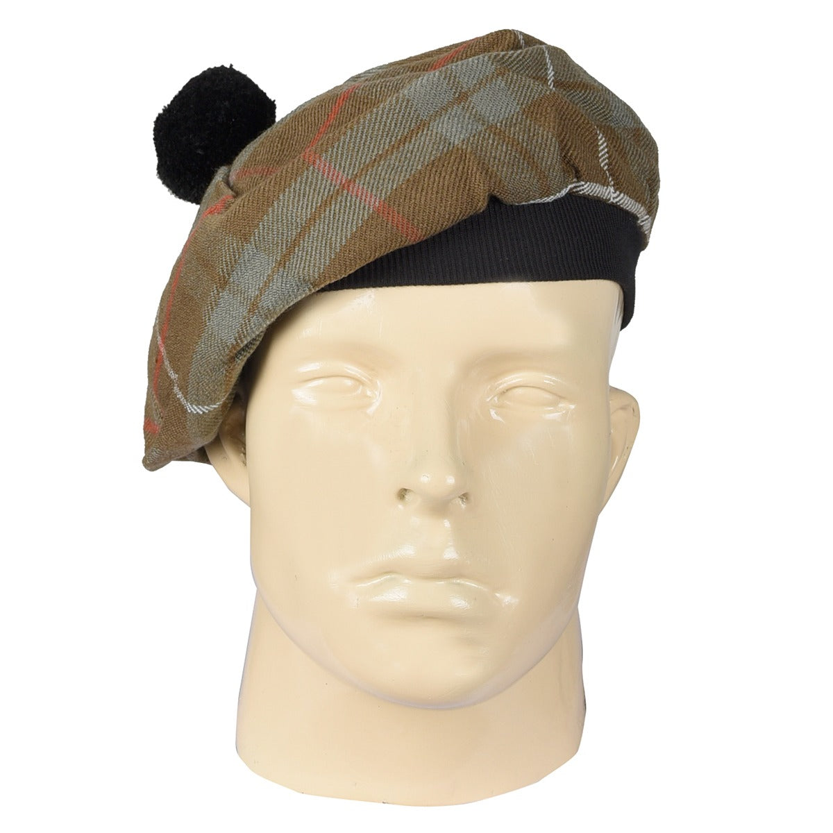 Fraser Weathered Tartan Tammy Hat Front