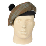 Fraser Weathered Tartan Tammy Hat Front