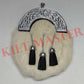 Full Dress Rabbit Fur Sporran White
