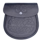 Genuine Black Leather Sporran