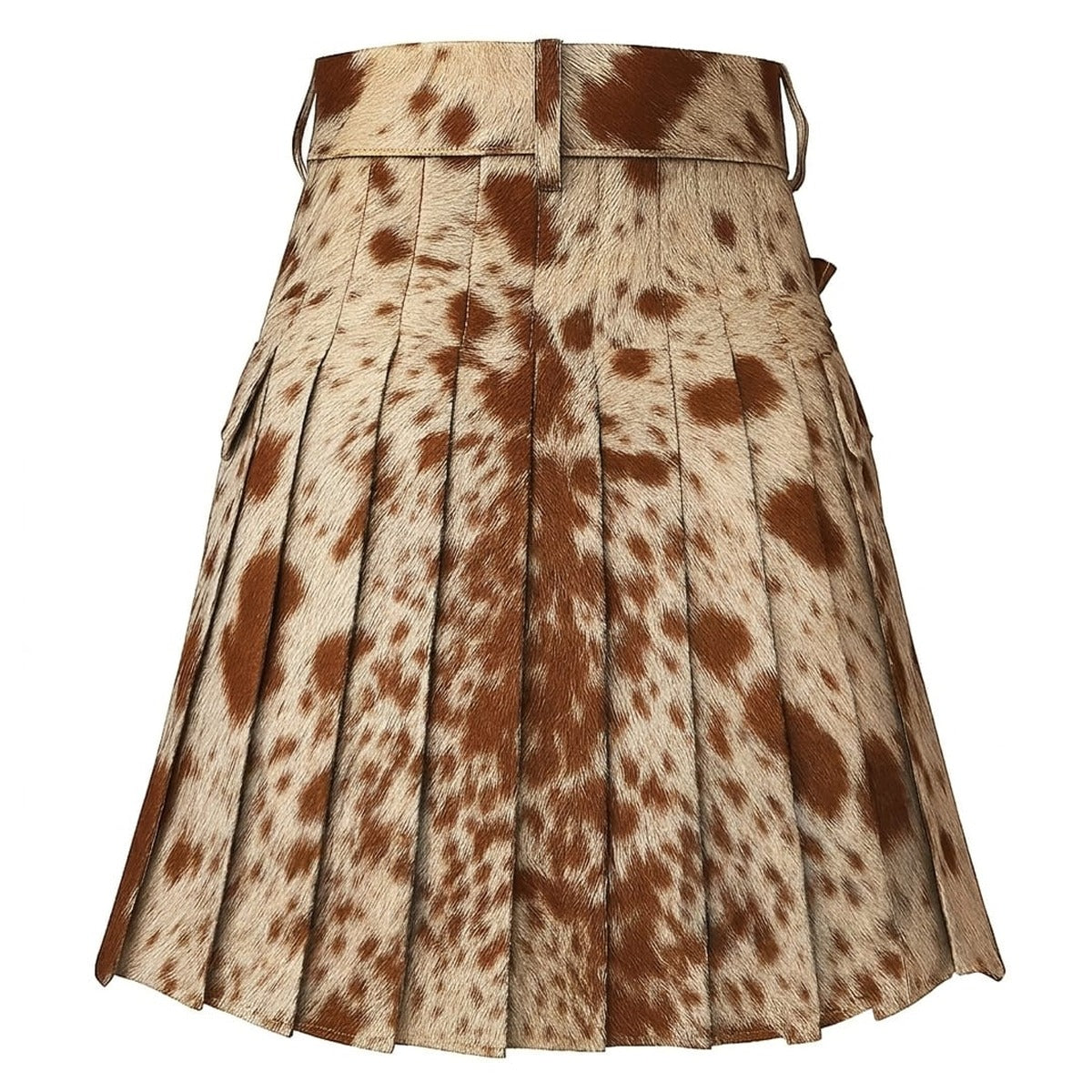 Genuine Cowhide Leather Utility Kilt Back