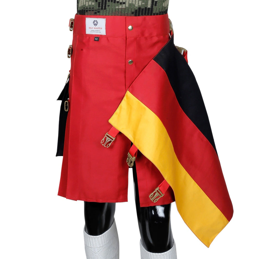 German Flag Kilt Front Special