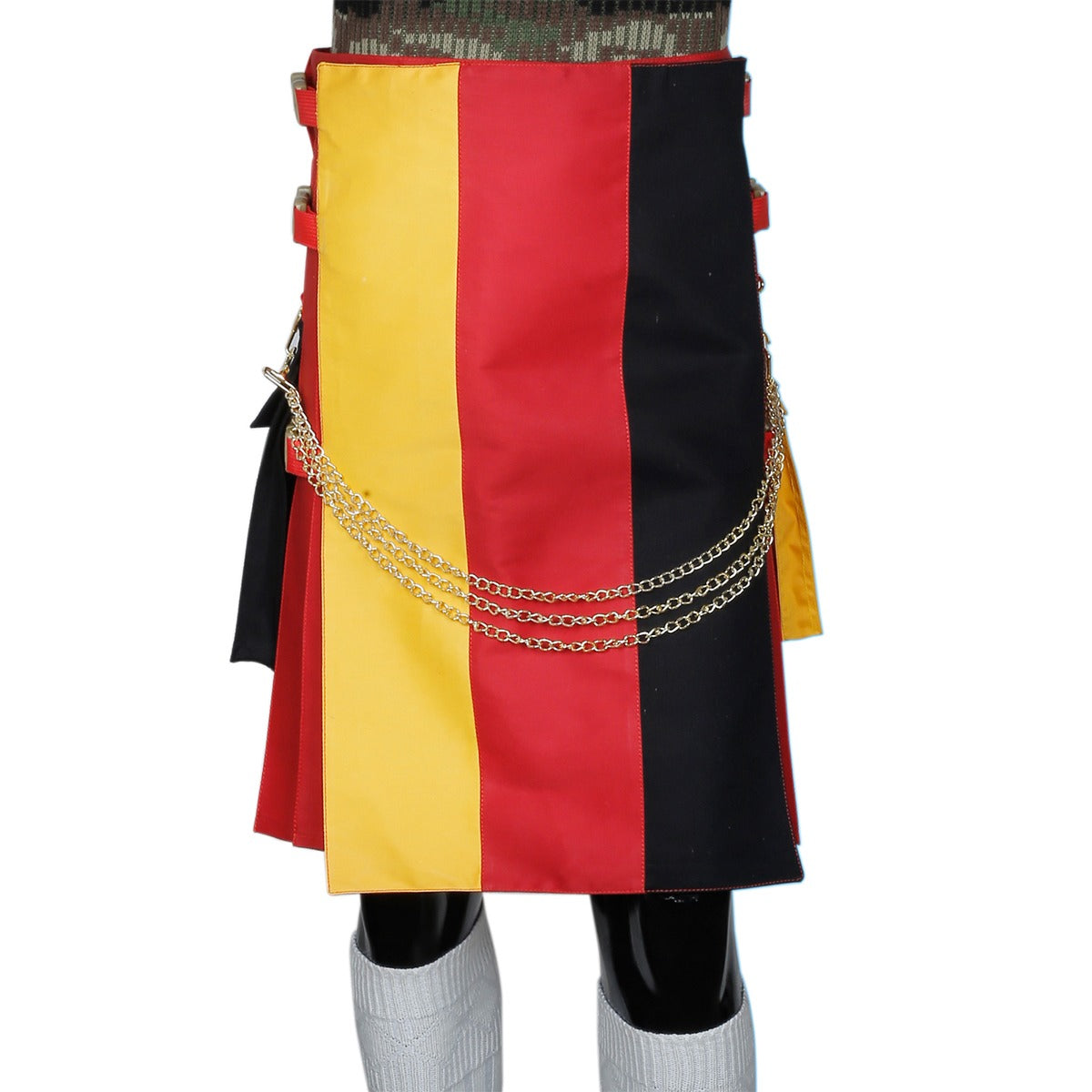 German Flag Kilt Front
