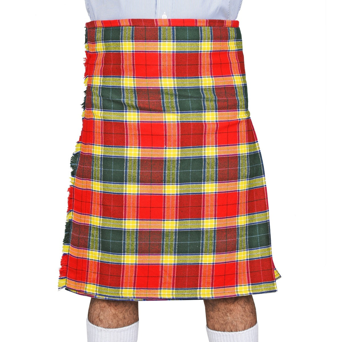 Gibbs Gibson Modern Tartan Kilt Front