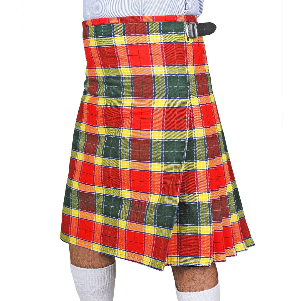 Gibbs Gibson Modern Tartan Kilt Left