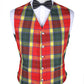 Gibbs Gibson Modern Tartan Vest Front