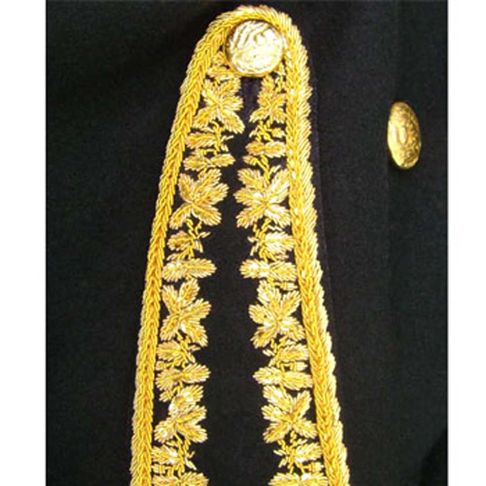 Golden Hand Embroidered Doublet Jacket