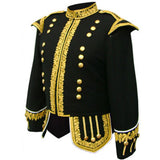 Golden Hand Embroidered Doublet Jacket