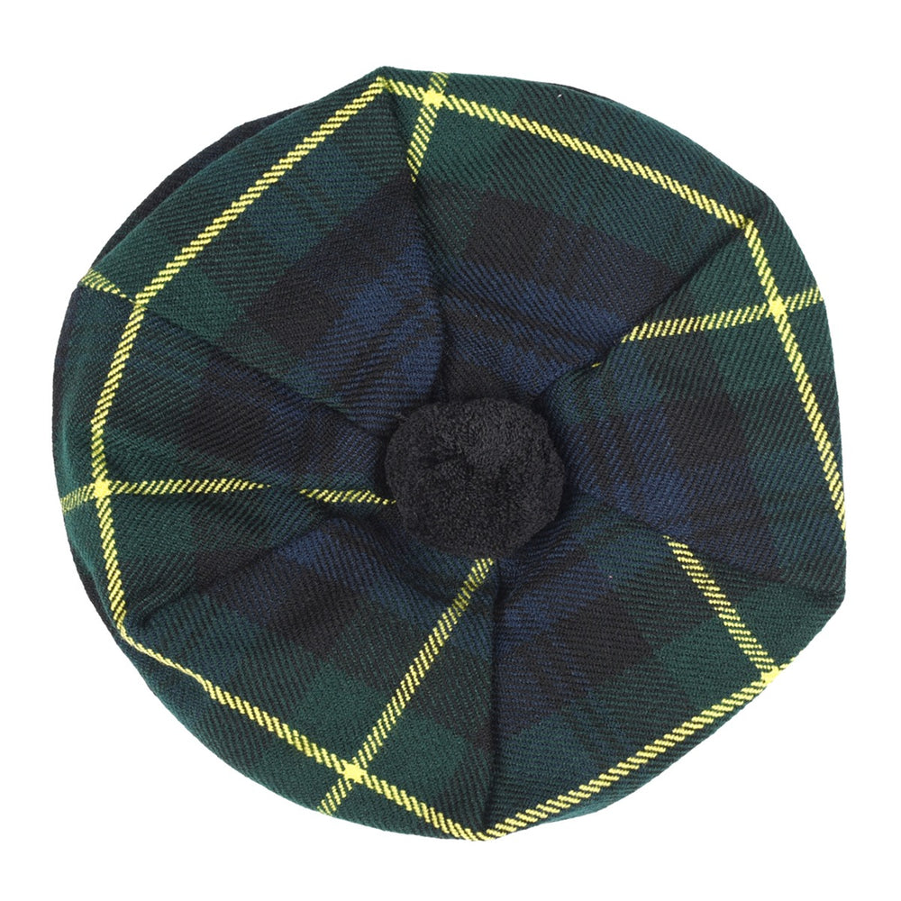 Gordon Clan Modern Tartan Tammy Hat Front