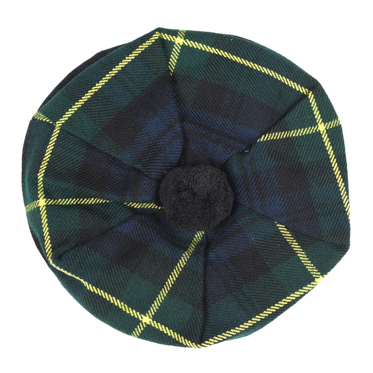 Gordon Clan Modern Tartan Tammy Hat Front