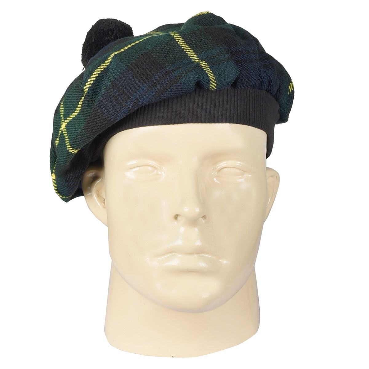 Gordon Clan Modern Tartan Tammy Hat Front