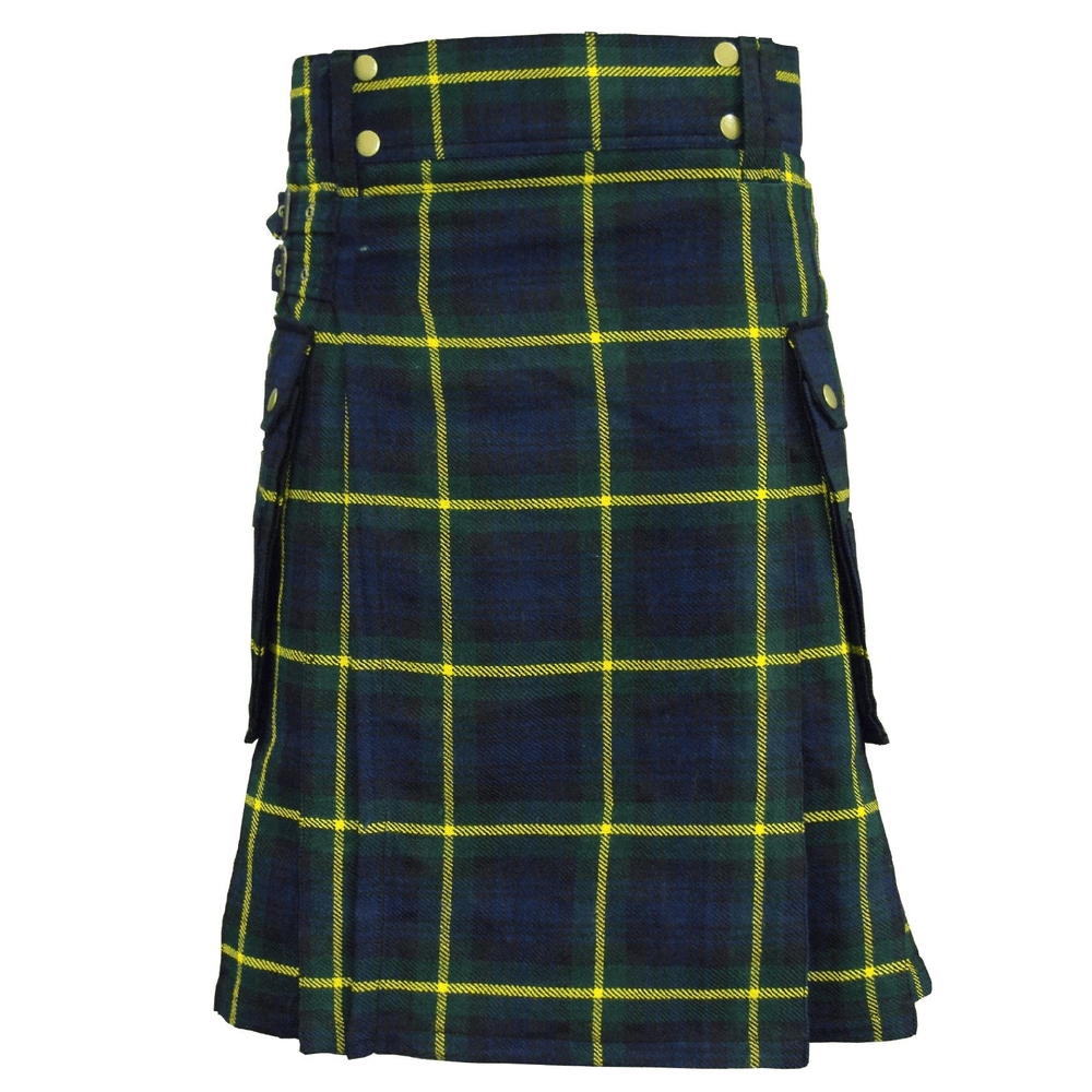 Gordon Tartan Utility Kilt - Classic Style with Modern Utility