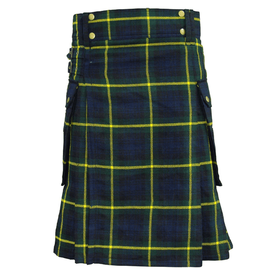 Gordon Tartan Utility Kilt - Classic Style with Modern Utility