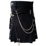 Gothic Kilt for Steampunk | Gothic Fashion Kilt