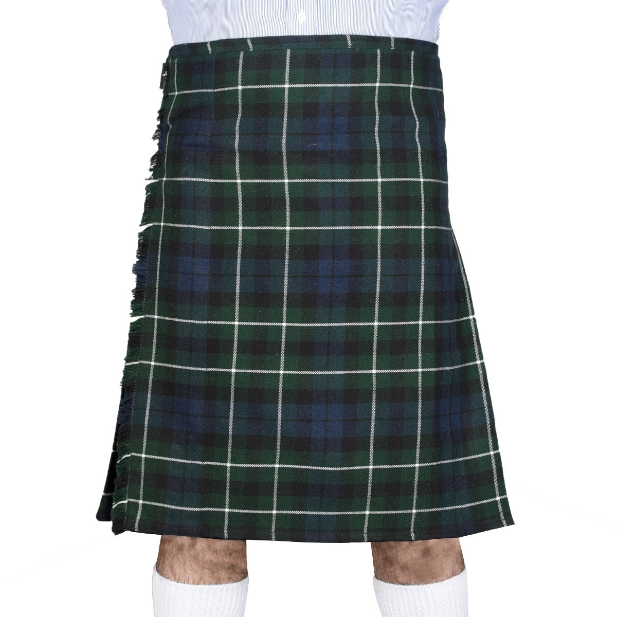 Graham Modern Tartan Kilt Front