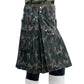 Green Camo Detachable Pocket Kilt