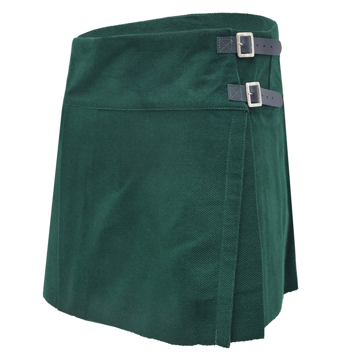 Green Tartan Skirt Front