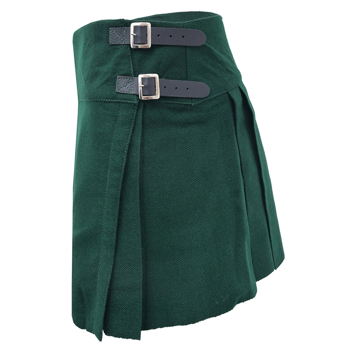 Green Tartan Skirt Left
