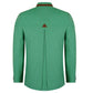 Green Tweed Germen Bavarian Trachten Jacket Back