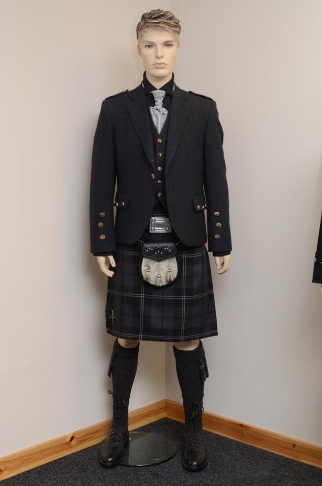 Grey Argyll Kilt Outfit