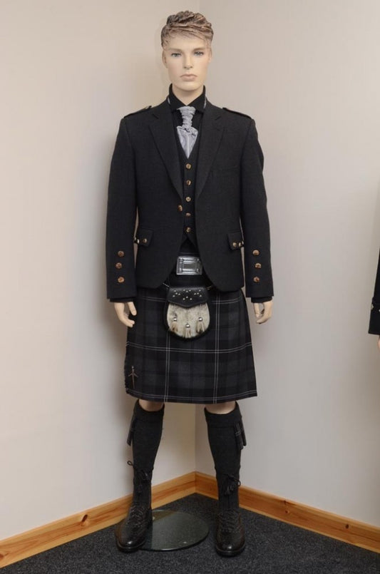 Grey Argyll Kilt Outfit