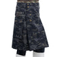 Grey Camouflage Utility Kilt Right